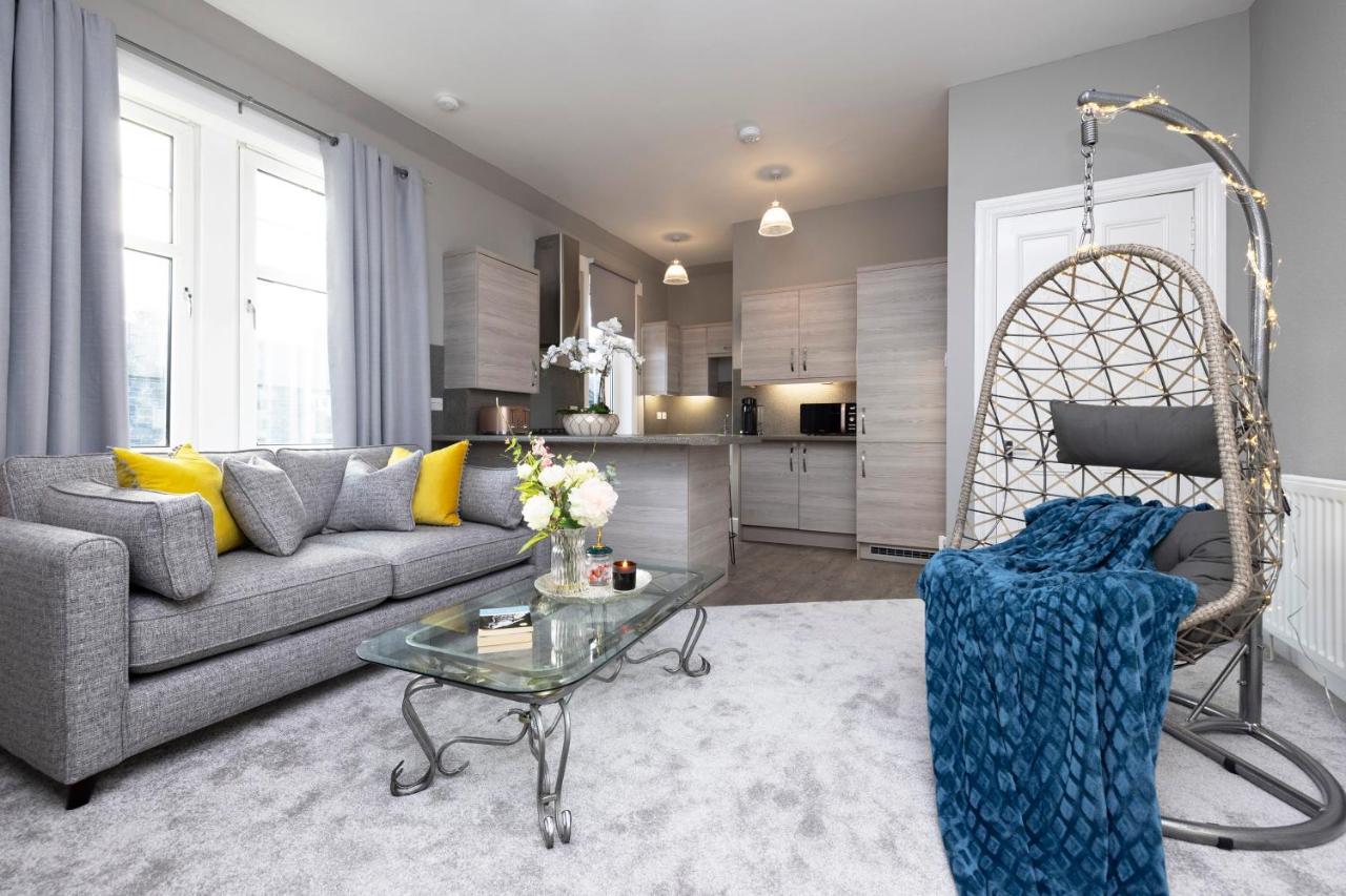 Stylish George Street Apartment Peebles Extérieur photo